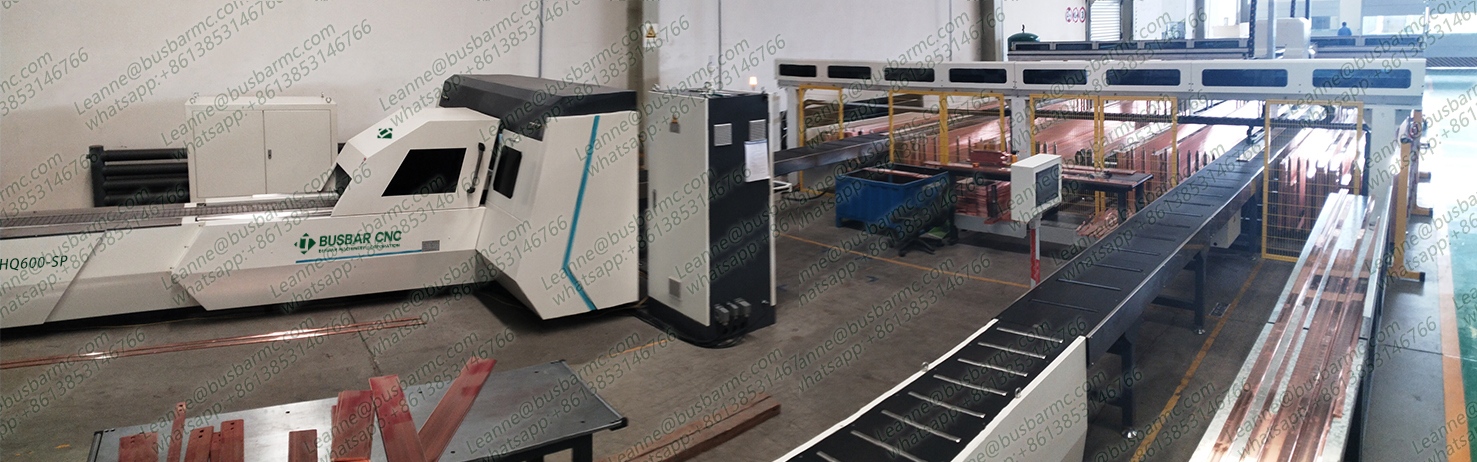 copper busbar bending machine