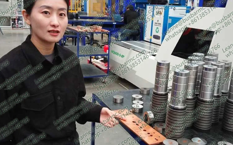 Hydrauliczna maszyna do cięcia szyn miedzianych