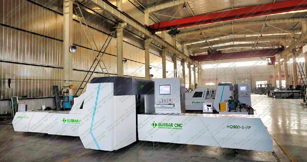 HQ600-SP CNC vysekávacie a strihacie centrum na medené prípojnice – Vysokoefektívny stroj na zbernice